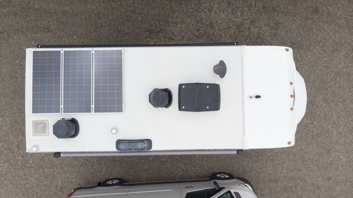 Rooftop solar array